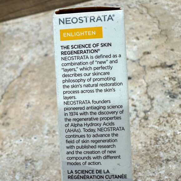 NEOSTRATA Enlighten For Uneven Tone & Dark Spots Corrector 20 G/0.70 OZ NIB - Picture 5 of 12